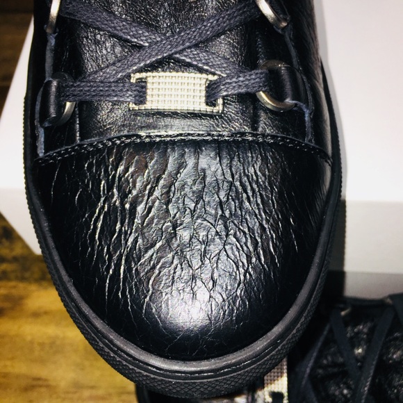 Men Balenciaga Lambskin Hi top Sneakers - Picture 8 of 8